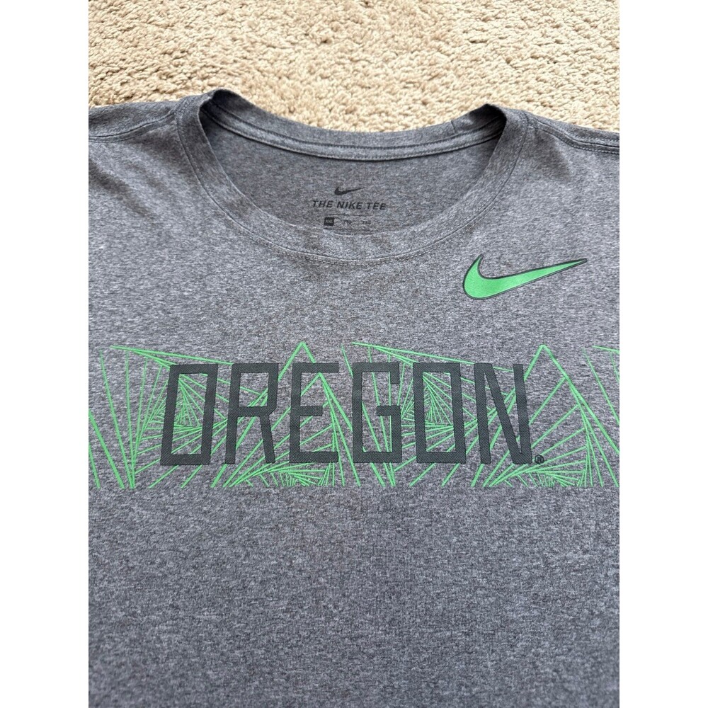 Oregon Ducks Nike Dri-Fit Men’s Long Sleeve Tee Size XXL - Picture 3 of 5
